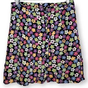 American Outpost Y2K Floral Mini Skirt size M